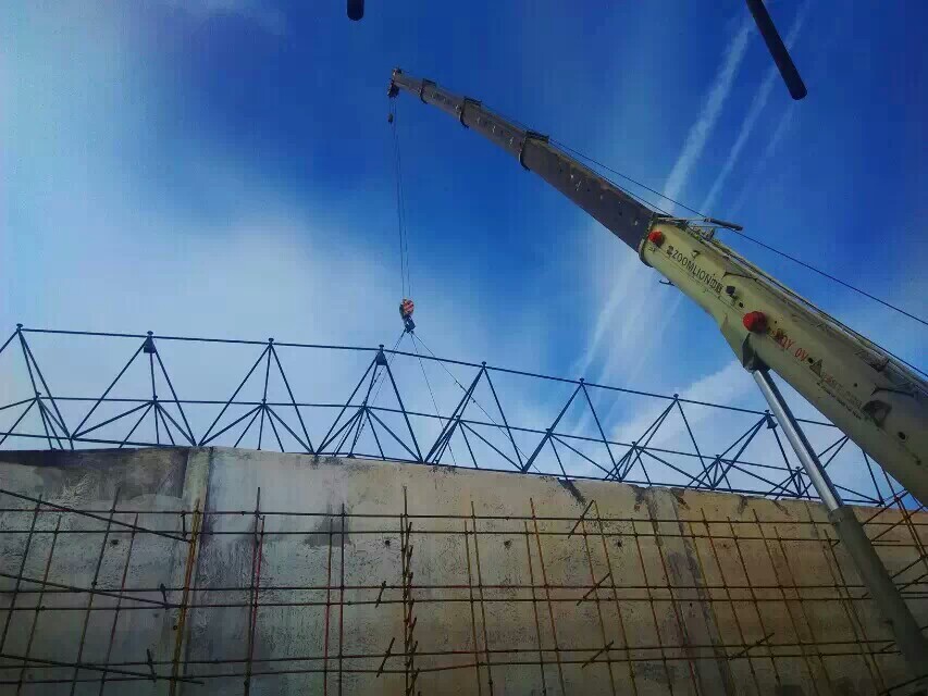 宣武食堂网架结构工程